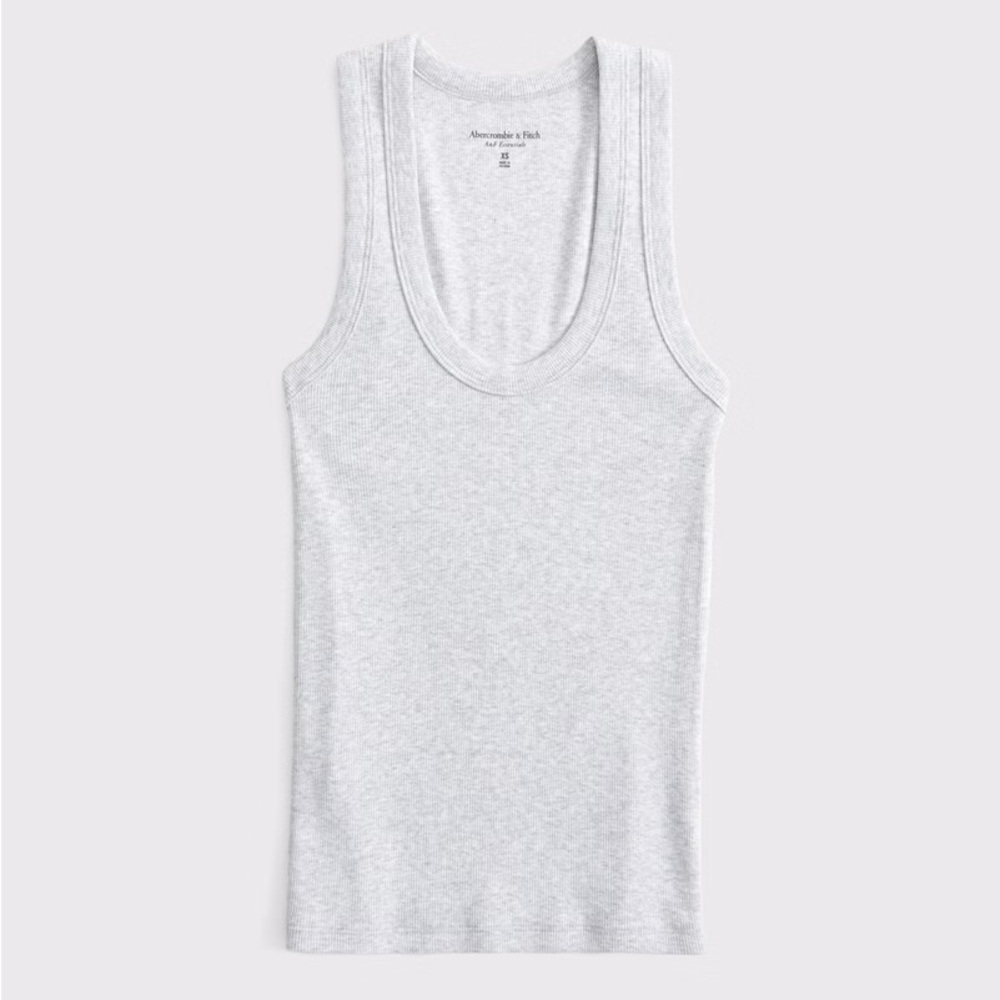 White Abercrombie Tank Top